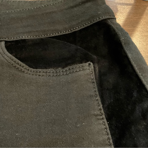 PAIGE BLACK HOXTON ULTRA SKINNY TUXEDO SIDE STRIPE JEANS - Picture 8 of 16